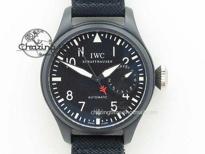 MIROTIME 0208 Pilot Chrono RG 3878 ZF Best Edition Grey Dial On Brown Leather Strap A UrbanChic 7330